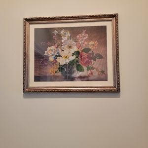 Cross-stitch pictures. Handmade